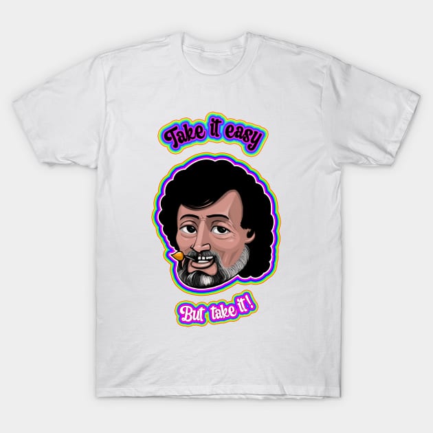 Terence McKenna T-Shirt by PsilocyBram